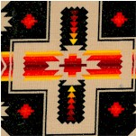 Tucson - Southwest Cross Design on Black