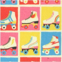 Let the Good Times Roll - Roller Skate Checkerboard