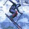 Spectacular Skiers in Action - SALE! (1 YARD MINIMUM PURCHASE)