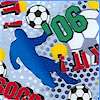 Soccer 2006 - Kick It!  - SALE! (1 YARD MINIMUM PURCHASE)