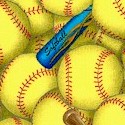 Sports Collection - Packed Softballs and Bats