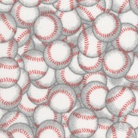 Packed Small-Scale Baseballs - LTD. YARDAGE AVAILABLE