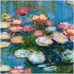 Monet Style Water Lilies - Digital Print - BACK IN STOCK!