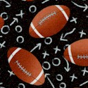 Tossed Footballs on Playbook Diagrams - BACK IN STOCK!