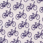 Mini Prints - Small Scale Bicycles on Gray