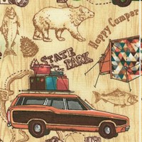 Happy Camper - Vintage Cars and Campgrounds
