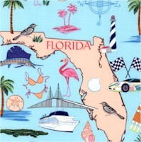 State Cottons - The Sunshine State - Florida