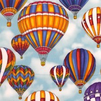 Up in the Sky - Small Scale Hot Air Balloons