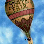 No Place Like Home - Tossed Vintage Hot Air Balloons