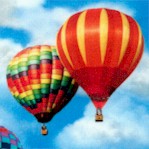 Everyday Favorites - Small Scale Hot Air Balloons in the Sky