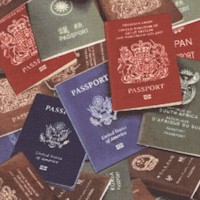 Passport - Tossed Passports by Whistler Studios