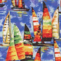  Portofino - Colorful Small Scale Sailboats