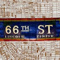 New York State of Mind - City Subway Stops on Map