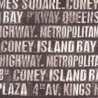 Eclectic Elements - Monochrome - Subway Signs by Tim Holtz