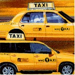 NY State of Mind - Taxi! by Maria Kalinowski