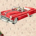 Planes  Trains and Automobiles - Retro Vehicles on Vintage Texture