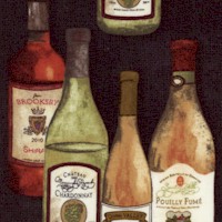 Vintage - International Wines on Black by Mary Beth Baker