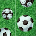 Sports - Tossed Soccer Balls on the Field