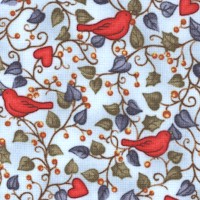 Snowbuddies - Small Scale Cardinals by Diana Marcum