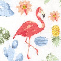 Summer Punch -  Tossed Flamingos and More