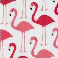 Urban Zoologie - Flamingos on Ivory