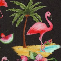 Greetings From... Pink Flamingos on Holiday