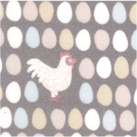 1 Canoe 2 - Hens and Eggs in Muted Tones by Beth Snyder 