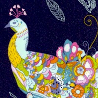 Petal and Plume - Peacock Waltz Gala by Bari J. Ackerman