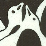 Penguins - Black and White Batik