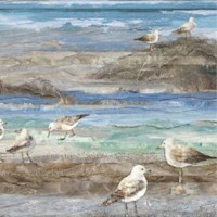 Swept Away - Seashore Scenic (Vertical Print)
