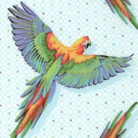 Daydreamer - Macaw Ya Later by Tula Pink