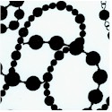 Essentials VII - Tossed Bead Necklaces in Black and White