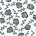 Traditions of Blackwork - Delicate Small Scale Roses