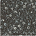 Fusion Collection - Full Circle in Grey  Black and White - LTD. YARDAGE AVAILABLE (.625 YARD; MUST B