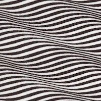 Op Art II - Dancing Waves in Black and White