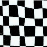 Super Speedway - Black and White Flag 