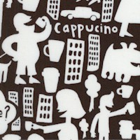 Coffee Rush - Caffeine City in Black and White