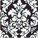 Dandy Damask in Black and White - BACK IN STOCK!