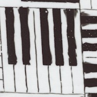Rhythm & Hues - Piano Keys by Connie Haley (Digital)