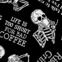 Tossed Skeletons in Need of Coffee