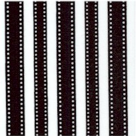 Pimatex Basics - Black and White Vertical Stripe - SALE! (MINIMUM PURCHASE 1 YARD)